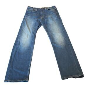 Levi's 505 Strech Fit Blue Denim Jean Straight Leg Men's Size 36x34 NWT